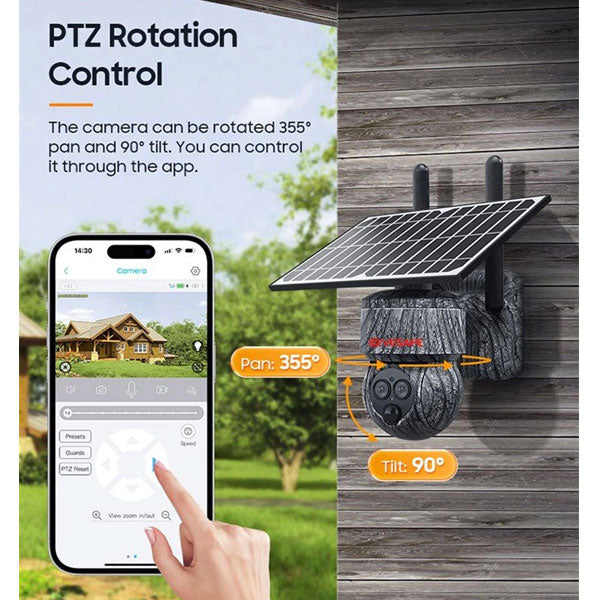 ProCam LIVE Ranger 360 Pan & Tilt 4G Trail Camera with Solar Panel